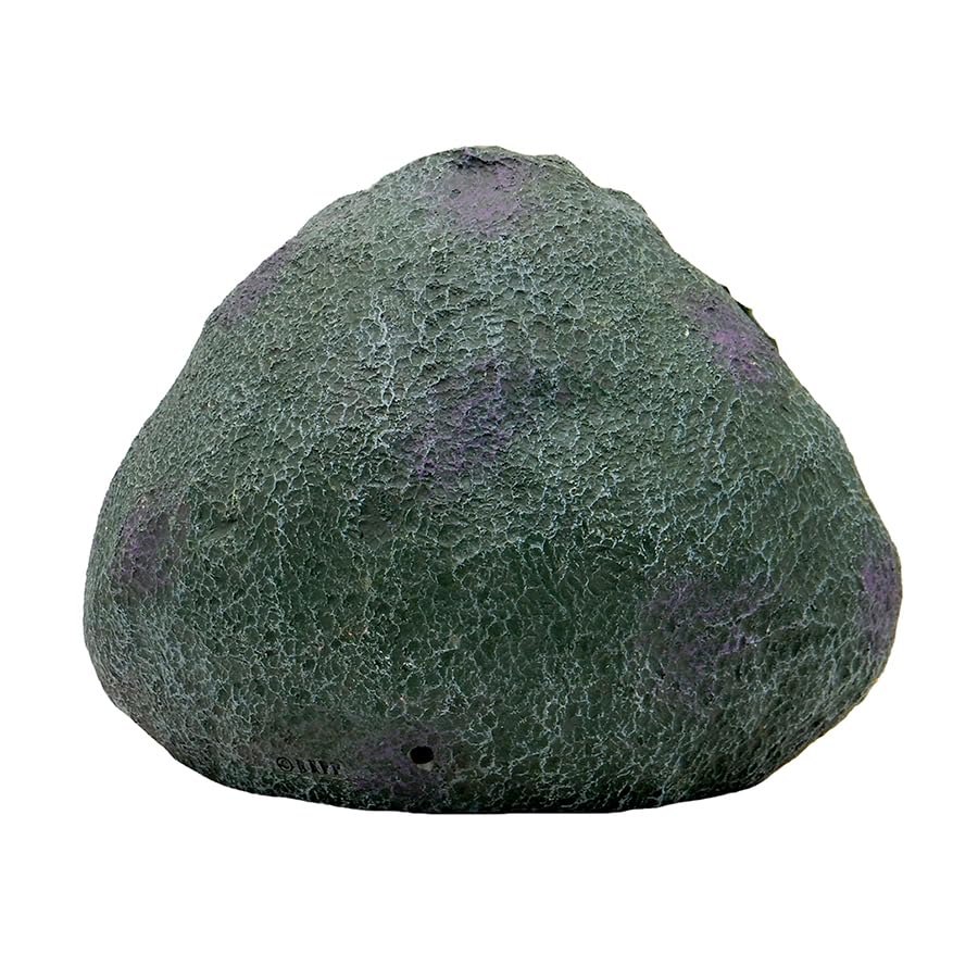 Blue Ribbon EE-1136 Skull Geode Stone Exotic Environments Aquarium Ornament, Purple, 6.5 inch (EE-1130)