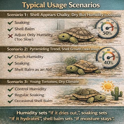 Reptile Shell Balm 2 Oz Turtle Shell Care Conditioner Moisturizer for for Tortoise, Lizard, Reptiles in Dry Environment Prevent Skin Dryness on Basking Platform, Tank, and Rock 60 g