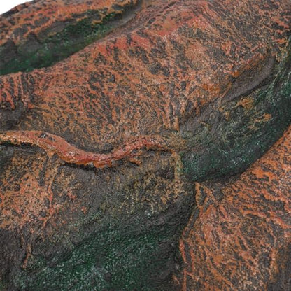 CHICIRIS 3D Reptile Background, Aquarium Background Foam Rock Wall Decor with 3D Textures for Fish Tank Reptile Tank Terrarium (H) - size: H