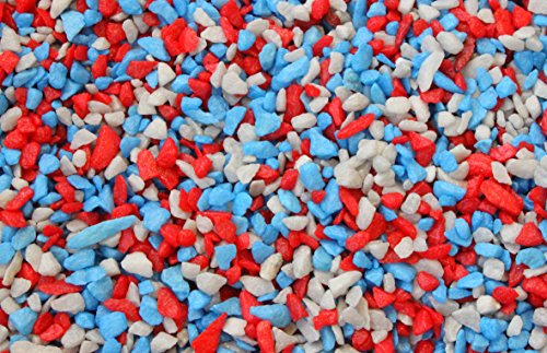 Pettex Roman Gravel Aquatic Roman Gravel, 2 Kg, Tri-Colour Blend - color: Tri-Colour Blend, size: 2 kg, style: 2 kg