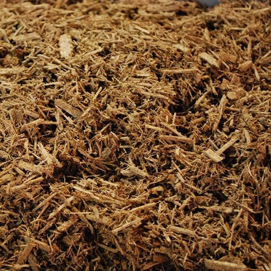 GARDENWISE Premium Eucalyptus Wood Mulch for Indoor, Patio, Potting Media, Gardens, Lawns, and Landscaping (0.2 CF - 4.8 L - 5 QTS) - color: Eucalyptus Wood Mulch, size: 0.2 CF - 4.8 L - 5 QTS
