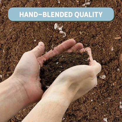 Planting Mix for Plant Propagation (4 Quarts), Hand Blended Soilless Mix for Propagating Plants, House Plants, and More - size: 4 Quarts