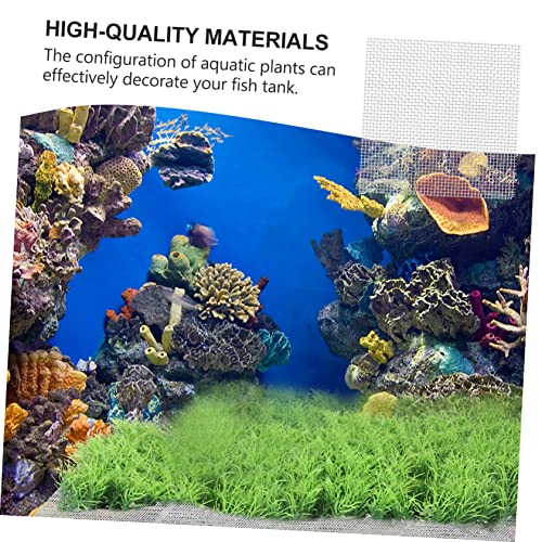 ORFOFE Aquatic Moss Mesh Net Moss Fixed Net Fish Tank Plant Mesh for Aquarium Decor - size: 10x10cm