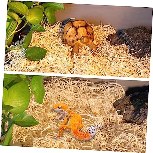 Sosoport Coconut Chip Substrate Chip Reptile Bark Bedding Pet Sawdust 400g Supplies