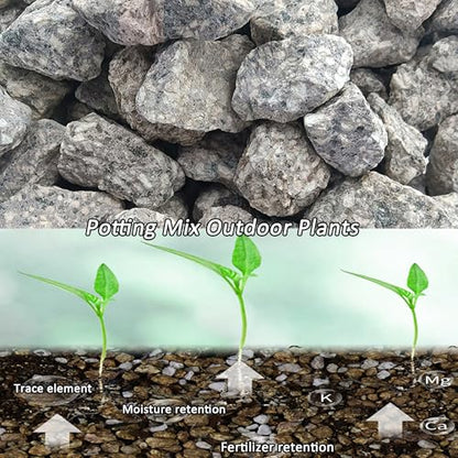 Succulent Cactus Soil Potting Mix:Indoor Bonsai Soil for Plants,Orchid Potting Mix,Aquarium Rocks for Fish Tank,Gardening DIY Gravel for Plants,Drainage and Breathable,1.1 lbs/0.5kg (1.1 lbs) - style: 1.1 lbs